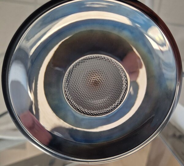 Artemide 1090W10A Unterlinden 175, hliníkové svítidlo s texturou dřeva, 15W LED 2700K, Ø 17,5cm