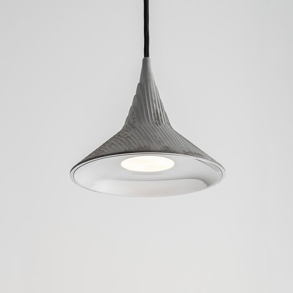 Artemide 1090W10A Unterlinden 175, hliníkové svítidlo s texturou dřeva, 15W LED 2700K, Ø 17,5cm