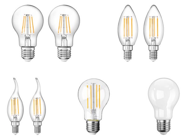 Livarno home Filamentová LED žárovka (100382090)