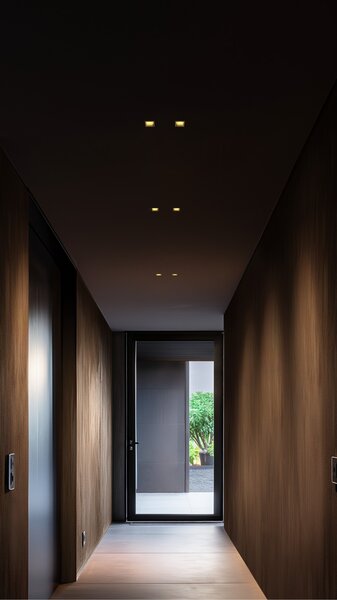 Linea Light CA032JWHMFL Gypsum_Coloring_Q1 V2, sádrová bodovka s hranatým rámečkem, 6W 2700K 23.4° 24V, Ø 11cm