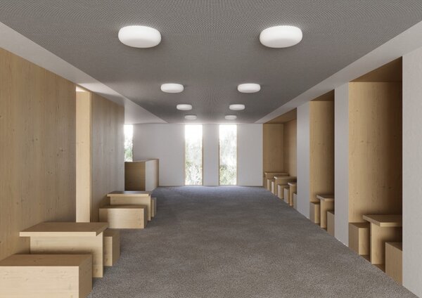 Lucis S0.K4.C35 Champignon, skleněné stropní svítidlo s neviditelným uchycením LED 11W 4000K, průměr 35,5cm