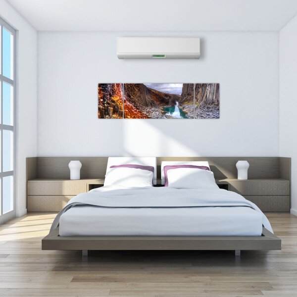 Obraz - kaňon Studlagil (170x50 cm)