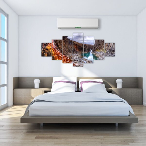 Obraz - kaňon Studlagil (210x100 cm)