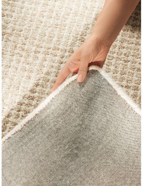 Vlněný běhoun v přírodní barvě 80x250 cm Eloise – Hanse Home