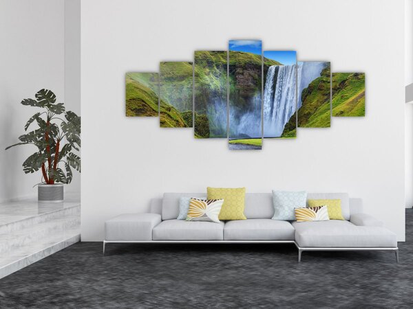 Obraz - Vodopád Seljalandsfoss (210x100 cm)