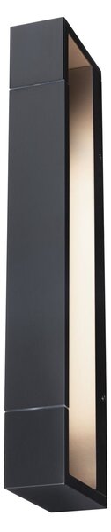 Paulmann 71204 Lucille, černé nástěnné svítidlo s nastavitelným směrem svícení, 11W LED 2700K tříkrokové stmívání, 40cm, IP44