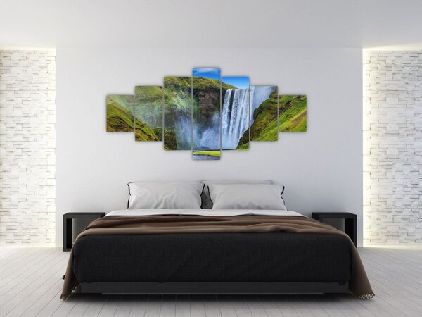 Obraz - Vodopád Seljalandsfoss (210x100 cm)
