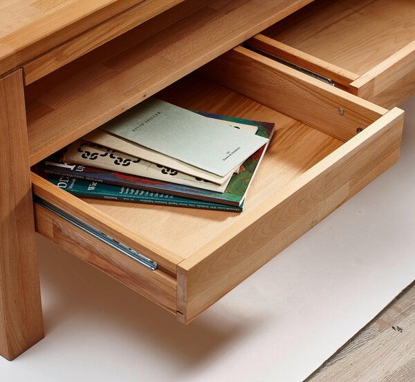 KONFERENČNÍ STOLEK, barvy buku, dřevo, 110/70/47,5 cm Linea Natura - Konferenční stolky