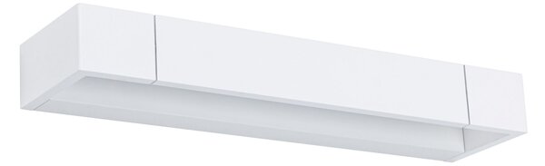 Paulmann 79515 Lucille, bílé nástěnné svítidlo s nastavitelným směrem svícení, 11W LED 2700K tříkrokové stmívání, 40cm, IP44