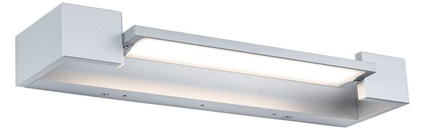 Paulmann 71206 Lucille, mat hliníkové nástěnné svítidlo s nastavitelným směrem svícení, 11W LED 2700K tříkrokové stmívání, 40cm, IP44