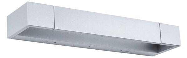 Paulmann 71206 Lucille, mat hliníkové nástěnné svítidlo s nastavitelným směrem svícení, 11W LED 2700K tříkrokové stmívání, 40cm, IP44