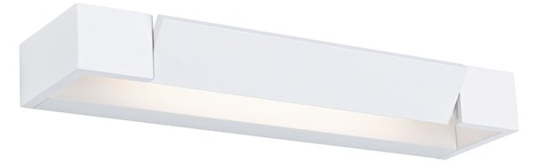 Paulmann 79515 Lucille, bílé nástěnné svítidlo s nastavitelným směrem svícení, 11W LED 2700K tříkrokové stmívání, 40cm, IP44