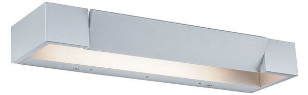 Paulmann 71206 Lucille, mat hliníkové nástěnné svítidlo s nastavitelným směrem svícení, 11W LED 2700K tříkrokové stmívání, 40cm, IP44