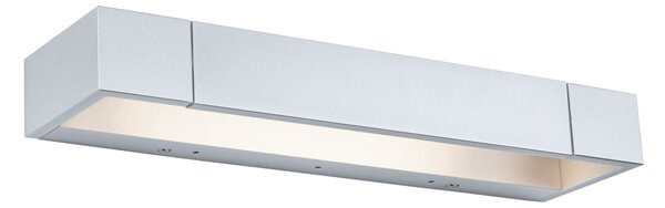 Paulmann 71206 Lucille, mat hliníkové nástěnné svítidlo s nastavitelným směrem svícení, 11W LED 2700K tříkrokové stmívání, 40cm, IP44
