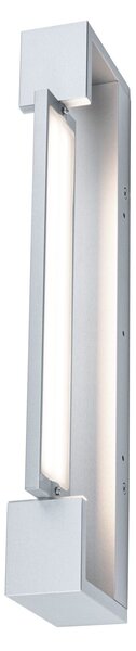 Paulmann 71206 Lucille, mat hliníkové nástěnné svítidlo s nastavitelným směrem svícení, 11W LED 2700K tříkrokové stmívání, 40cm, IP44
