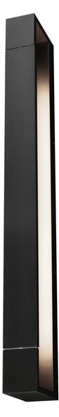 Paulmann 71205 Lucille, černé nástěnné svítidlo s nastavitelným směrem svícení, 17W LED 2700K tříkrokové stmívání, 60cm, IP44