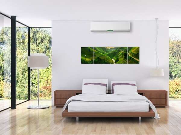 Obraz - Rýžové terasy Mu Cang Chai (170x50 cm)