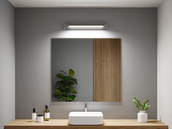 Paulmann 71207 Lucille, mat hliníkové nástěnné svítidlo s nastavitelným směrem svícení, 17W LED 2700K tříkrokové stmívání, 60cm, IP44
