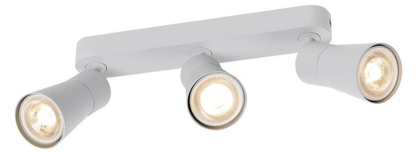 SLV 1008327 Puri 2.0 Cone, šedé nástěnné/stropní svítidlo 3xGU10, délka 25,8cm