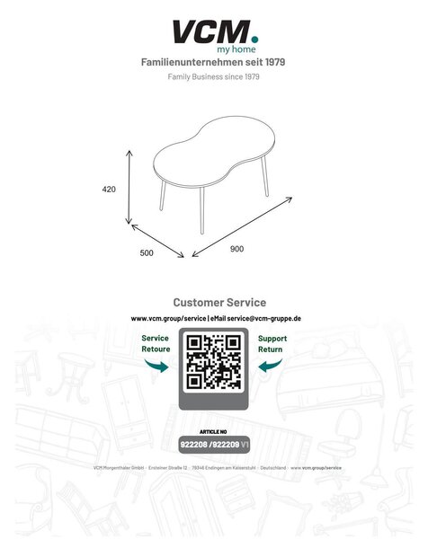KONFERENČNÍ STOLEK, bílá, medový dub, dřevo, kompozitní dřevo, 90/50/42 cm MID.YOU - Konferenční stolky, Online Only