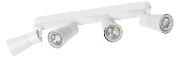 SLV 1008350 Puri 2.0 Cone, bílé nástěnné/stropní svítidlo 4xGU10, délka 36,5cm