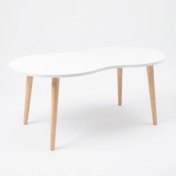 KONFERENČNÍ STOLEK, bílá, medový dub, dřevo, kompozitní dřevo, 90/50/42 cm MID.YOU - Konferenční stolky, Online Only