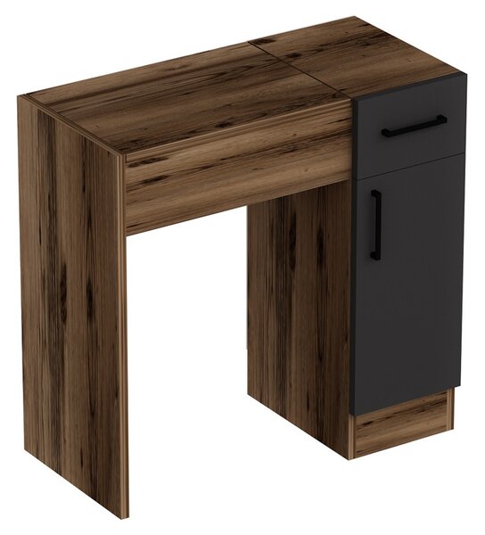 Kosmetický stůl Inci Light Walnut