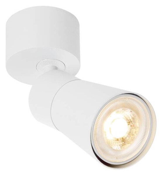 SLV 1008290 Puri 2.0 Cone, bílé nástěnné/stropní svítidlo 1xGU10 s kulatou základnou, výška 14,8cm
