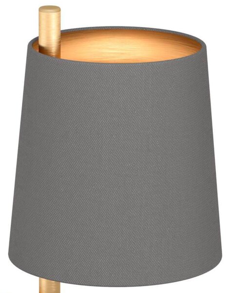 Stolní lampa ALMEIDA 2 ocel/mosaz