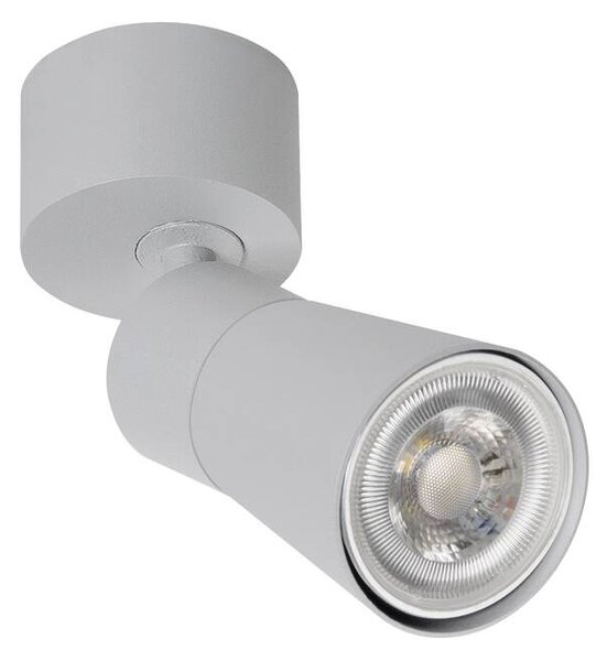 SLV 1008291 Puri 2.0 Cone, šedé nástěnné/stropní svítidlo 1xGU10 s kulatou základnou, výška 14,8cm