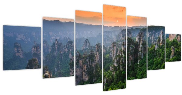 Obraz - Národní lesní park Zhangjiajie (210x100 cm)