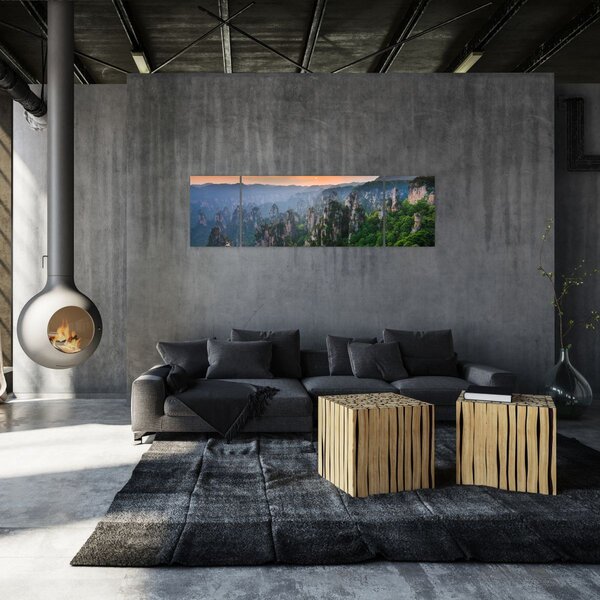 Obraz - Národní lesní park Zhangjiajie (170x50 cm)
