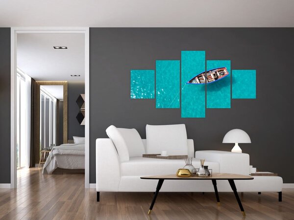 Obraz - Tradiční rybářská loď (125x70 cm)