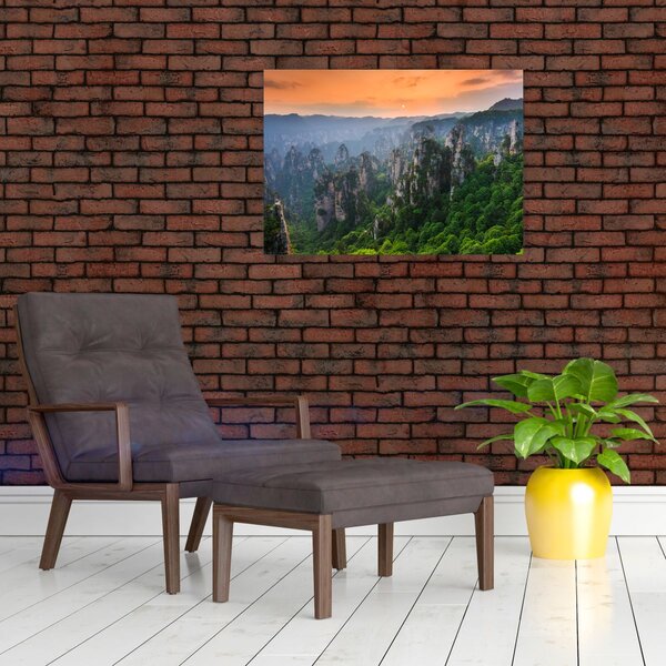 Obraz - Národní lesní park Zhangjiajie (70x50 cm)