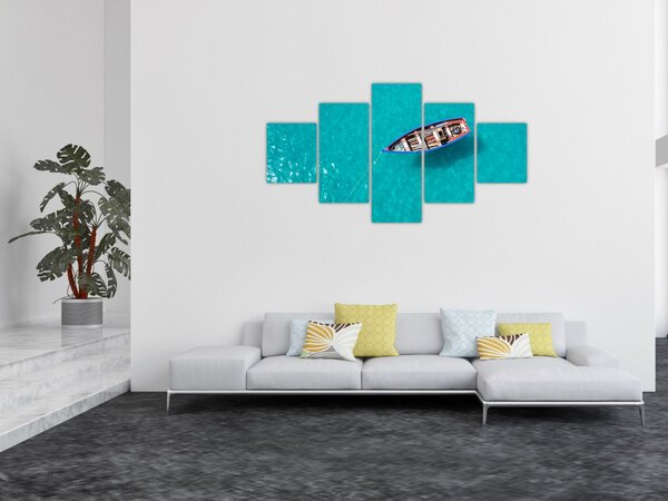 Obraz - Tradiční rybářská loď (125x70 cm)