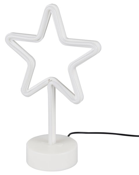 Stolní LED lampa STAR bílá