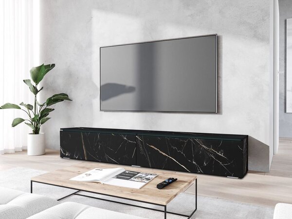 Televizní skříňka s LED osvětlením 180 cm WILLA D - san sebastian