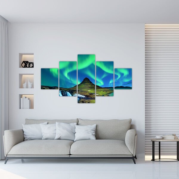 Obraz - Kirkjufell, Island (125x70 cm)