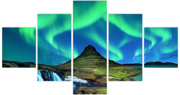 Obraz - Kirkjufell, Island (125x70 cm)