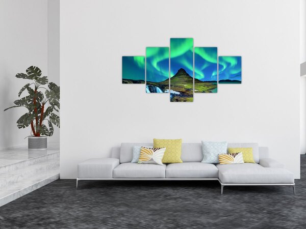 Obraz - Kirkjufell, Island (125x70 cm)