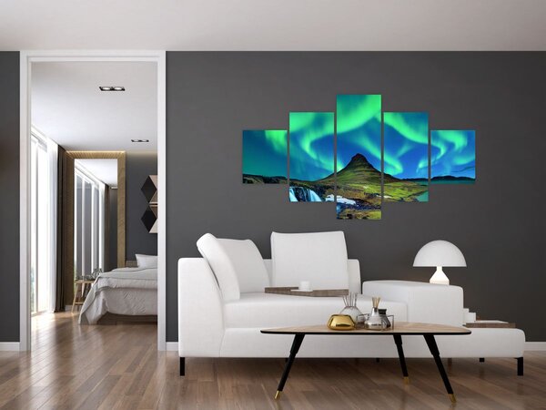 Obraz - Kirkjufell, Island (125x70 cm)