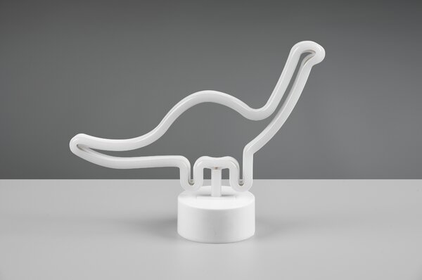 Stolní LED lampa BRONTO bílá