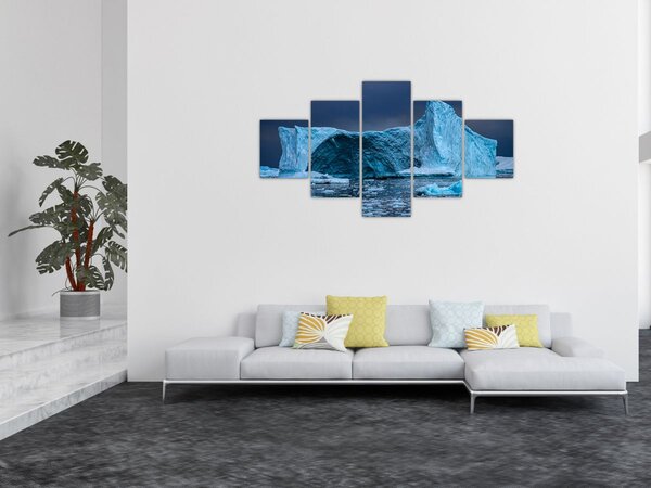 Obraz - Ledová jeskyně (125x70 cm)