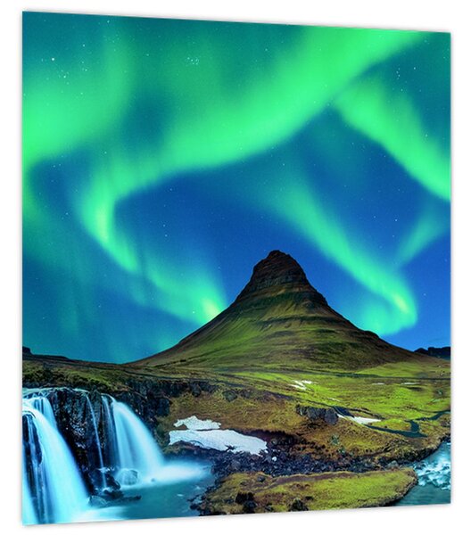 Obraz - Kirkjufell, Island (30x30 cm)