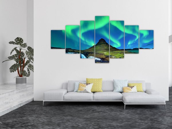 Obraz - Kirkjufell, Island (210x100 cm)