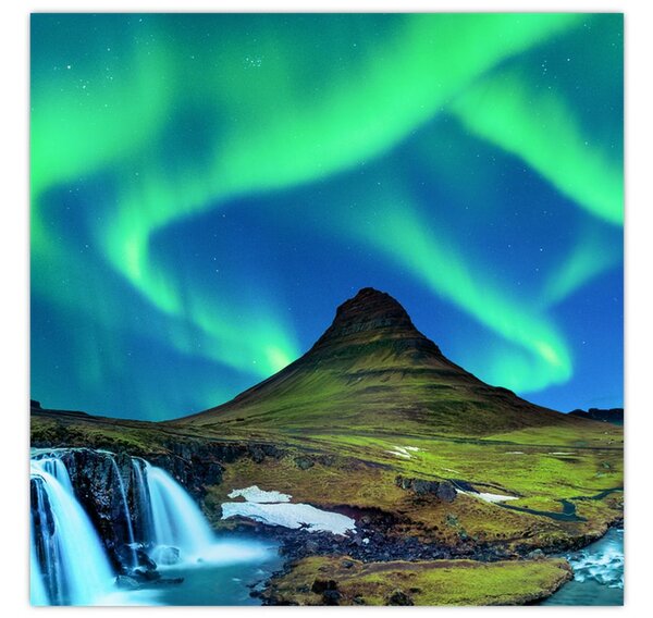 Obraz - Kirkjufell, Island (30x30 cm)
