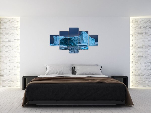 Obraz - Ledová jeskyně (125x70 cm)