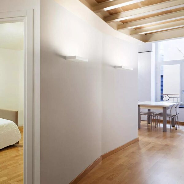 Linea Light CA038DBBMDI Regolo V2 320 Mono, černé nástěnné svítidlo, LED 26W 2700K, šířka 31,4cm