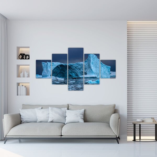 Obraz - Ledová jeskyně (125x70 cm)