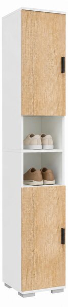 BOTNÍK, bílá, medový dub, 30/178/33 cm MID.YOU - Online Only šatny & botníky, Online Only